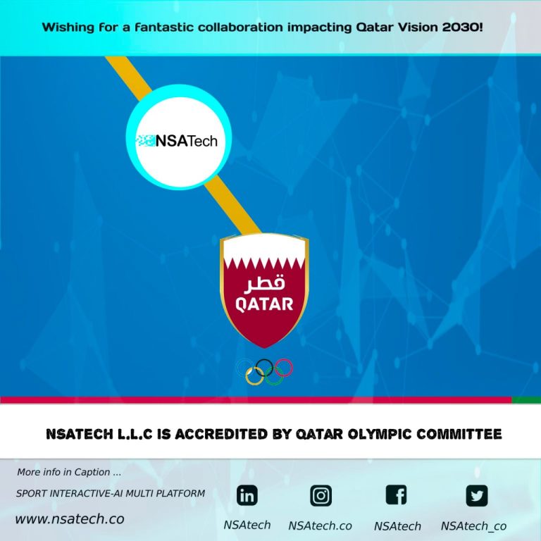 NSAtech: The accredited company of the Qatar Olympic Committee!