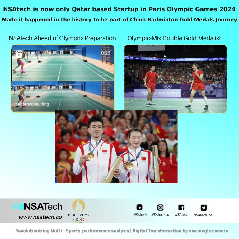 NSAtech became the first Qatar-based Startup in Paris Olympic Games 2024